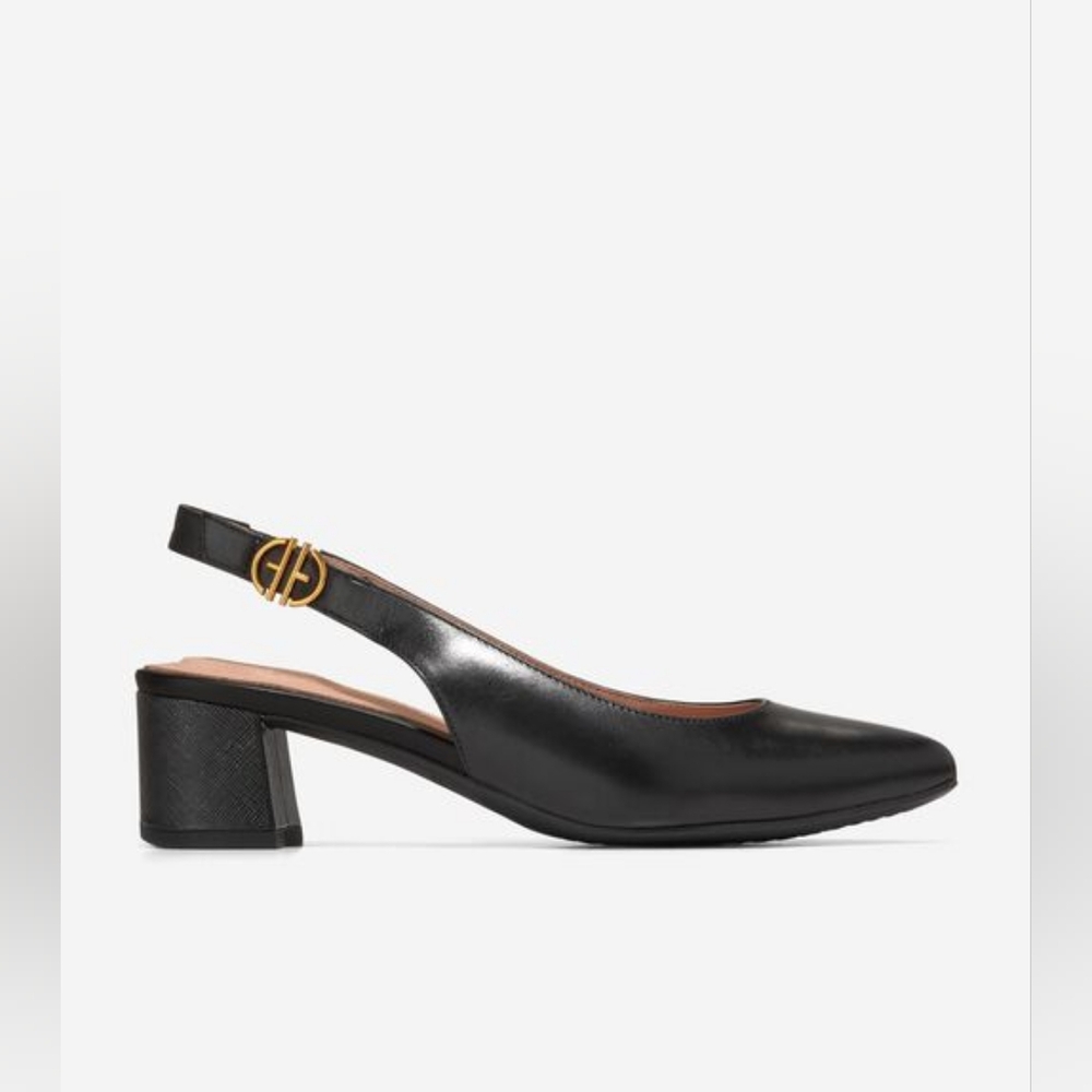 COLE HAAN Women's The Go-To Slingback Pump, size 7.5 narrow